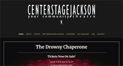 Desktop Screenshot of centerstagejackson.org